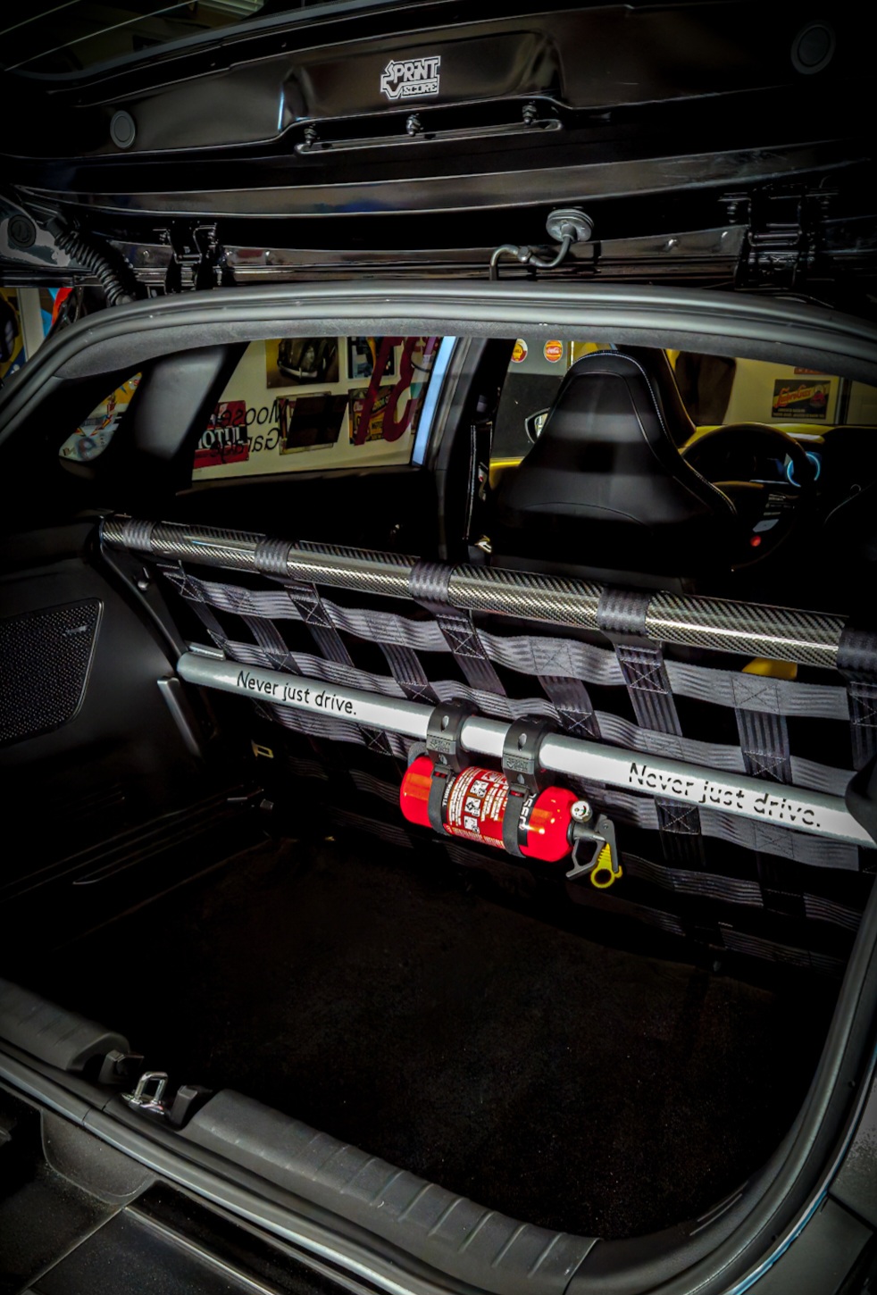 Clubsport kit by autokorrektur by refs420, DNA racing rear strut brace, Fire extinguisher holder by Printscore