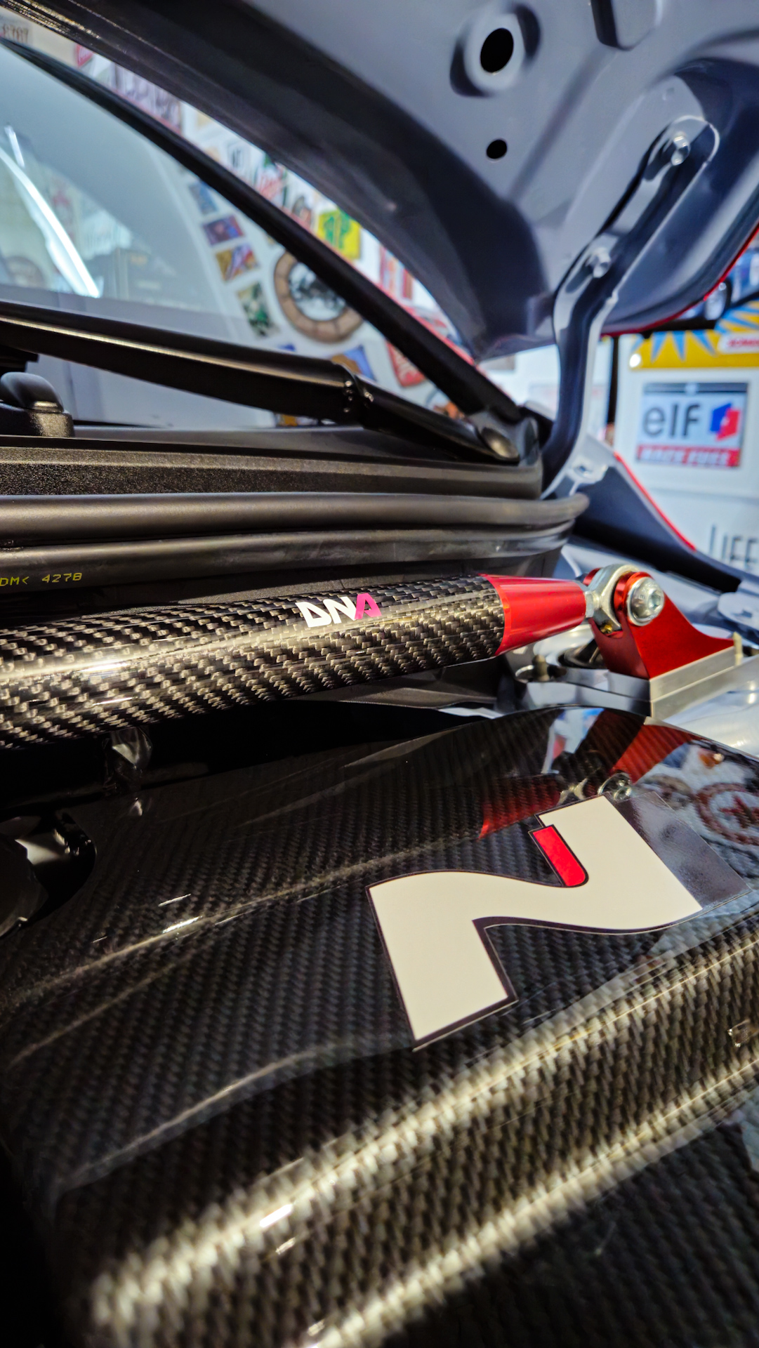 DNA racing front strut brace